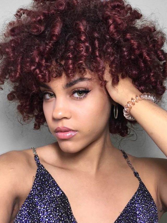 Cropped Short Curly Hair 95 