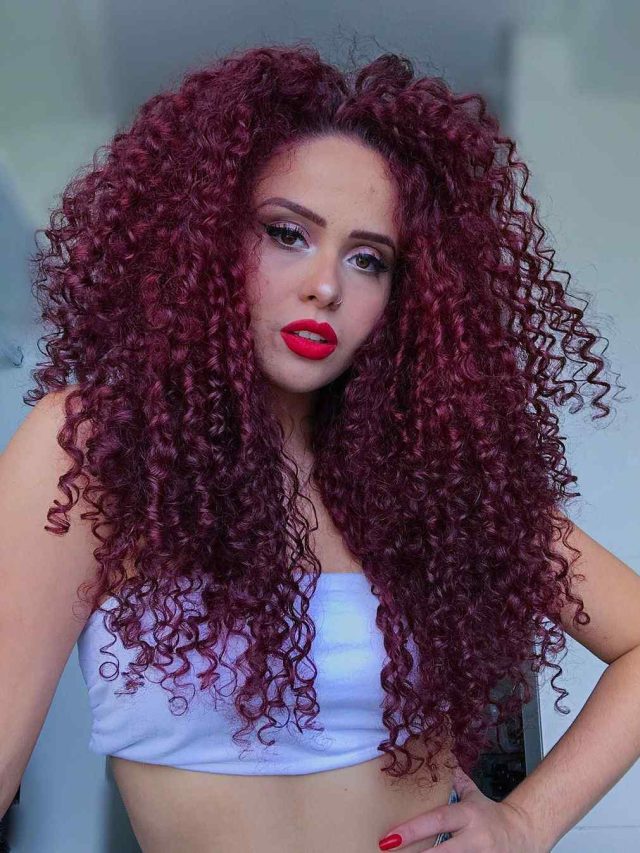 Red Curly Hair Models - Enhance your style with this shade